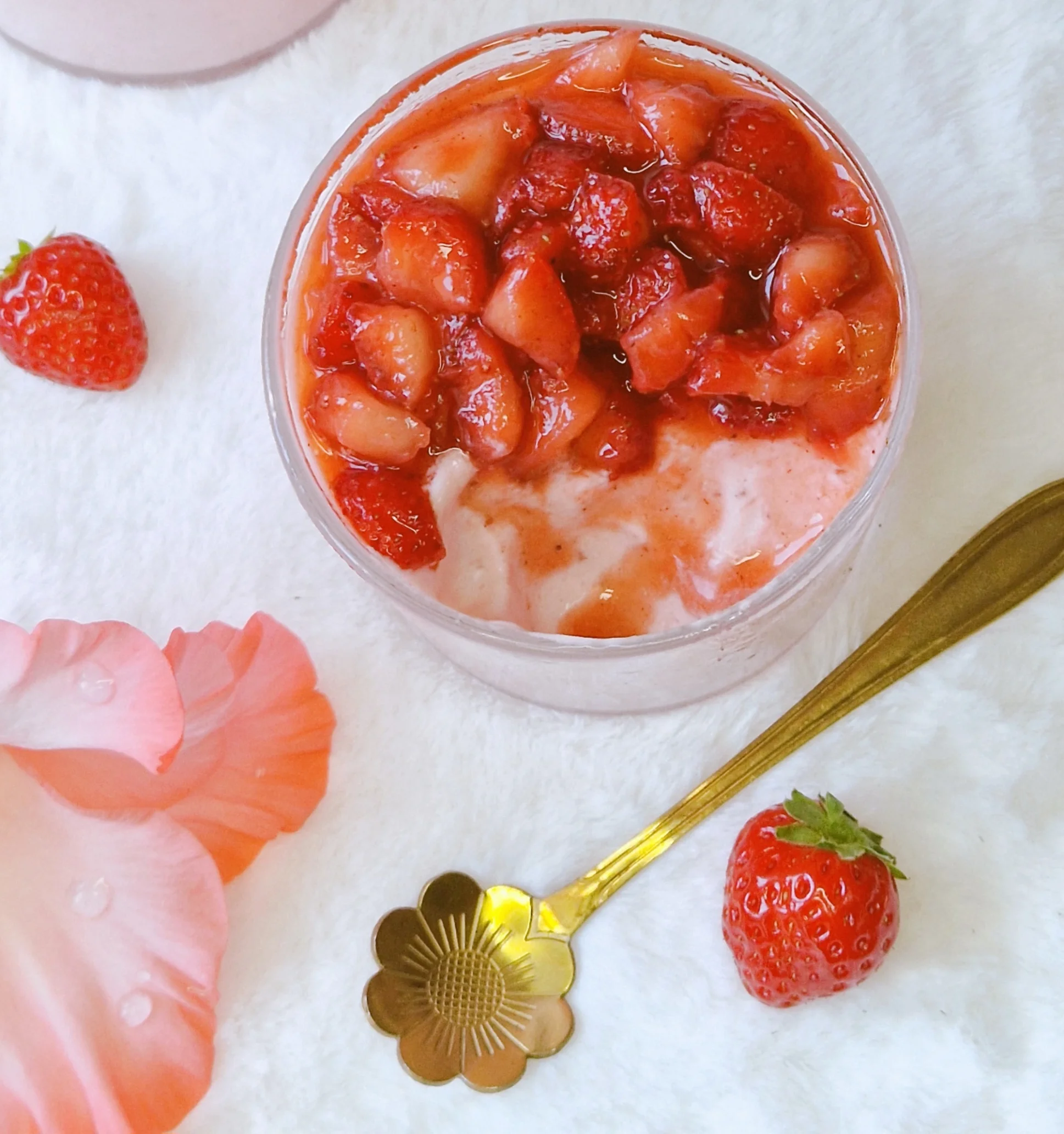Brunoise de fraises